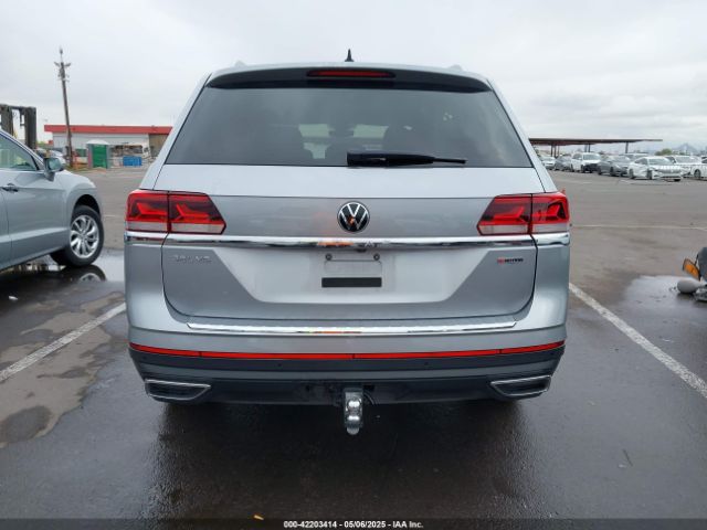 1V2TR2CA1MC538745 Volkswagen Atlas 3.6l V6 Sel Premium