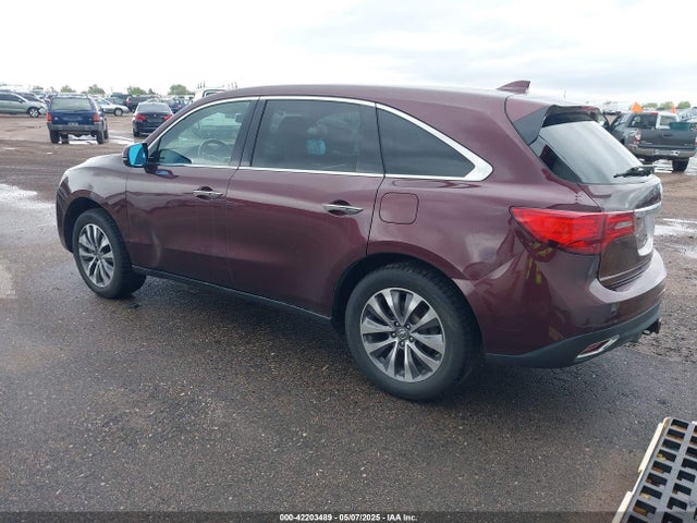 2014 Acura Mdx Technology Pkg W/entertainment Pkg მანქანა იყიდება აუქციონზე, vin: 5FRYD4H66EB048648, აუქციონის ნომერი: 42203489