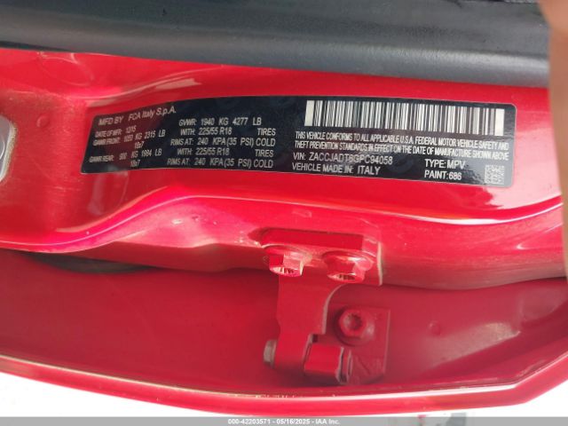 2016 JEEP RENEGADE ZACCJADT6GPC94058 Photo 8