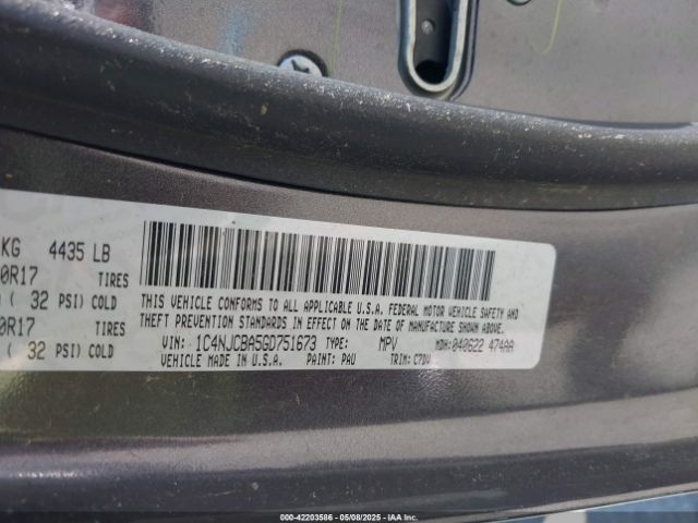 1C4NJCBA5GD751673 Jeep Compass Sport
