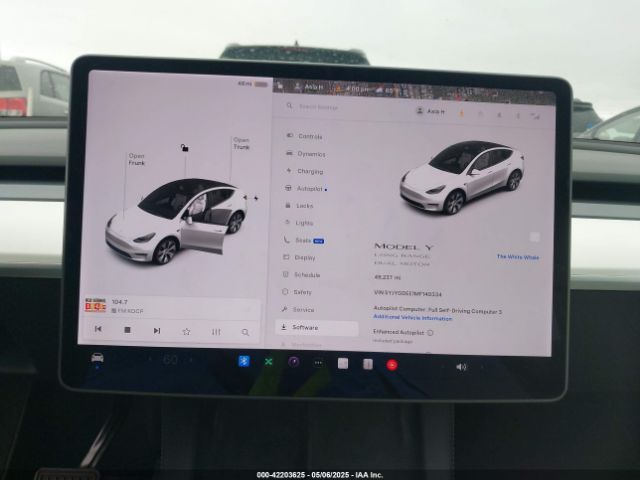 5YJYGDEE1MF140334 Tesla Model Y Long Range Dual Motor All-wheel Drive