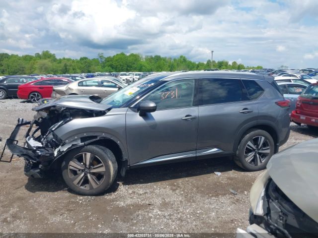 JN8BT3CB7PW475266 Nissan Rogue Sl Intelligent Awd