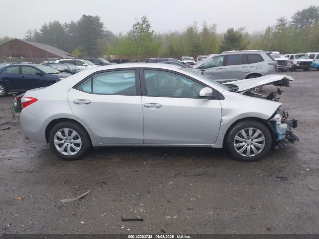 2T1BURHE0GC695064 Toyota COROLLA LE