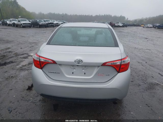 2T1BURHE0GC695064 Toyota COROLLA LE