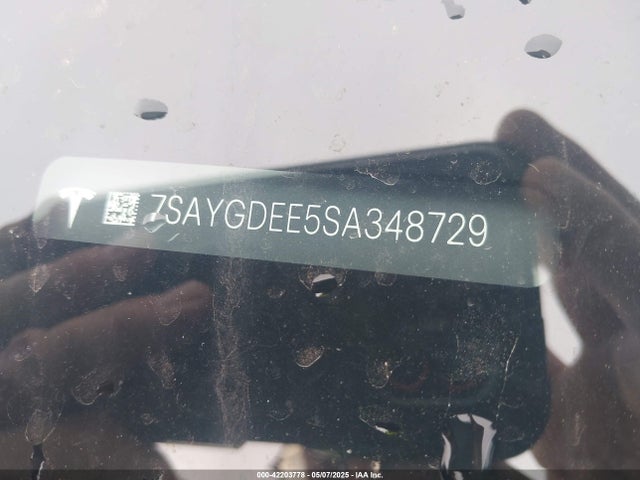 2025 TESLA MODEL Y 7SAYGDEE5SA348729 Photo 8