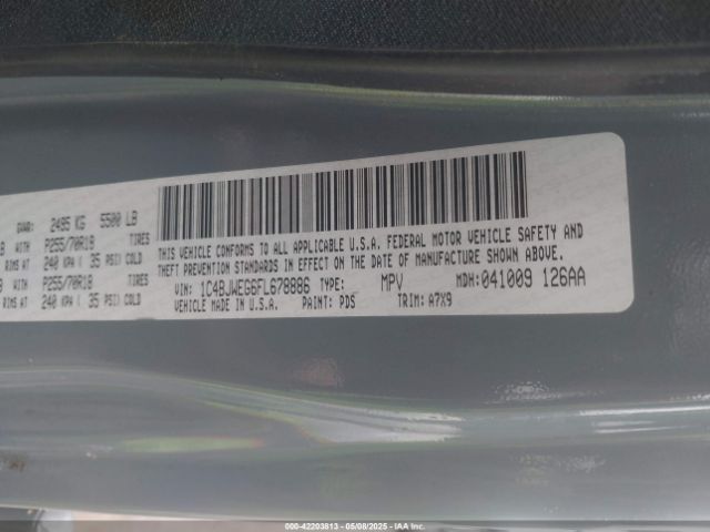 2015 JEEP WRANGLER UNLIMITED 1C4BJWEG6FL678886 Photo 8