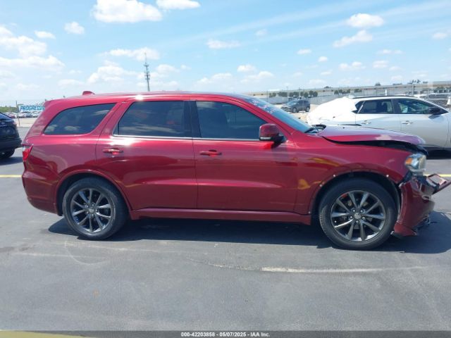 1C4RDHDG5JC239657 Dodge Durango Gt Rwd