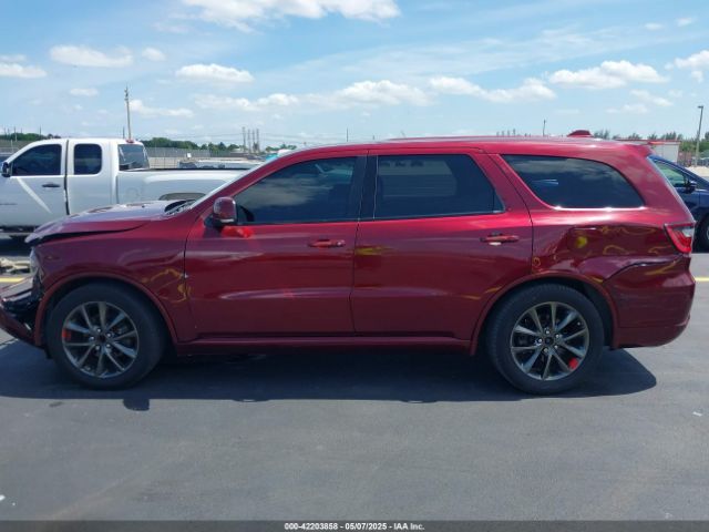 1C4RDHDG5JC239657 Dodge Durango Gt Rwd