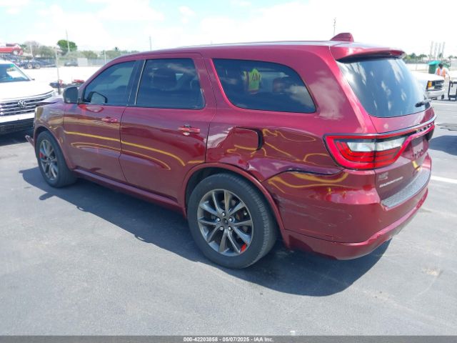 1C4RDHDG5JC239657 Dodge Durango Gt Rwd