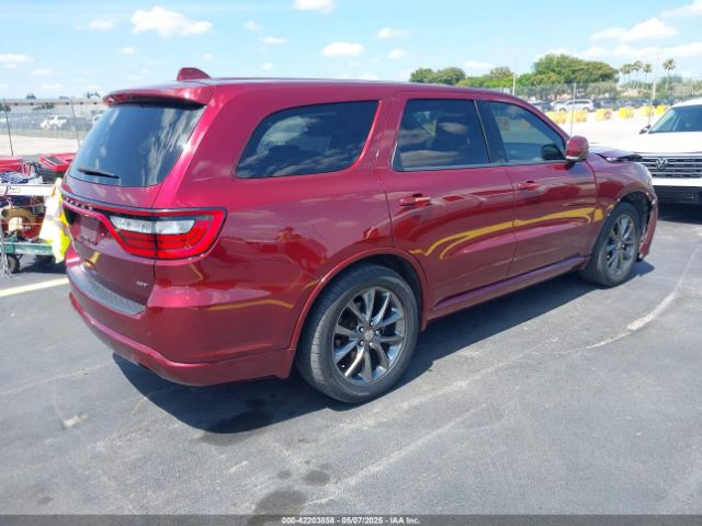 1C4RDHDG5JC239657 Dodge Durango Gt Rwd
