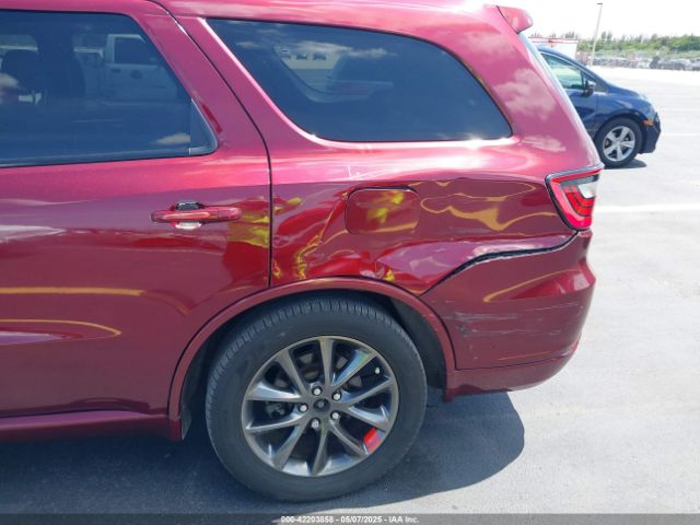 1C4RDHDG5JC239657 Dodge Durango Gt Rwd