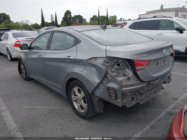 KMHDH4AE4EU166996 Hyundai ELANTRA SE