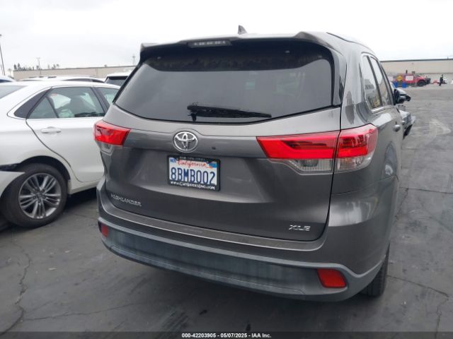 5TDKZRFH1HS526047 Toyota Highlander Xle