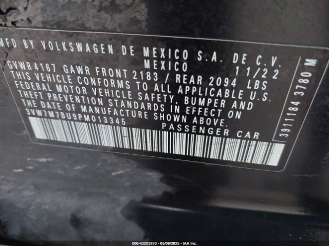 2023 VOLKSWAGEN JETTA 3VW7M7BU9PM013345 Photo 8