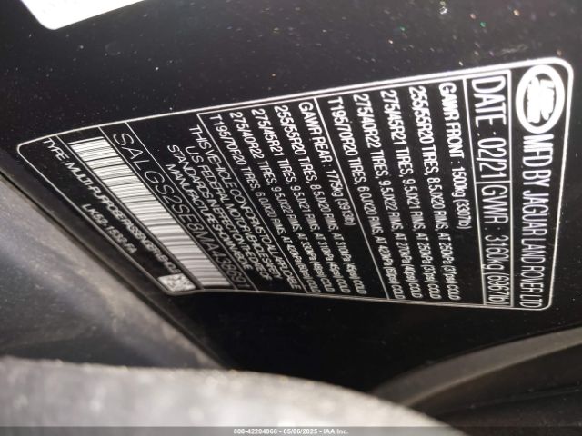 SALGS2SE8MA438691 Land Rover Range Rover P525 Westminster