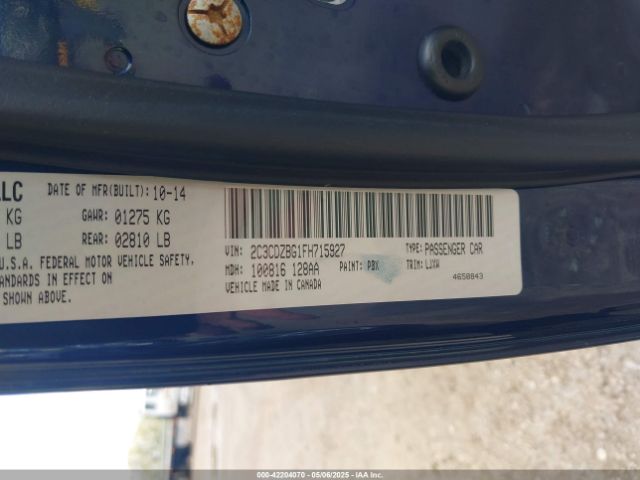 2C3CDZBG1FH715927 Dodge Challenger Sxt Plus