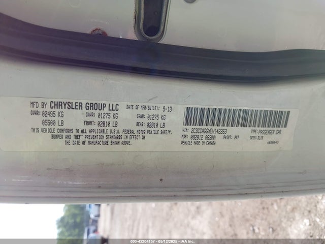 Chrysler 300 300s 2014 2C3CCAGGXEH142263 Image 9