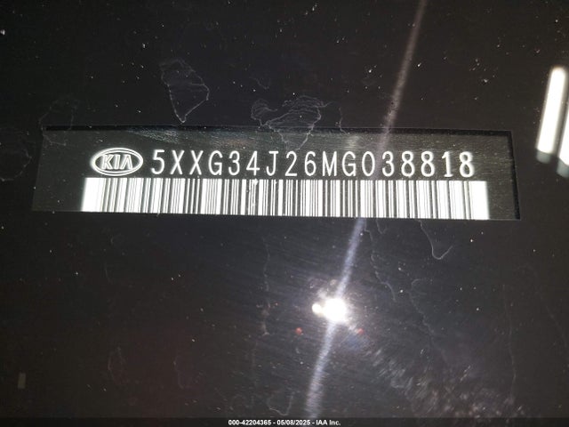 5XXG34J26MG038818 KIA K5 EX
