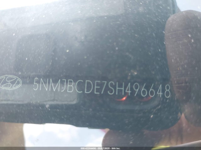 5NMJBCDE7SH496648 Hyundai TUCSON SEL