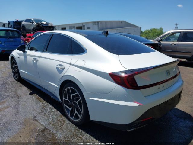 2021 HYUNDAI SONATA 5NPEK4JC6MH125688 Photo 2