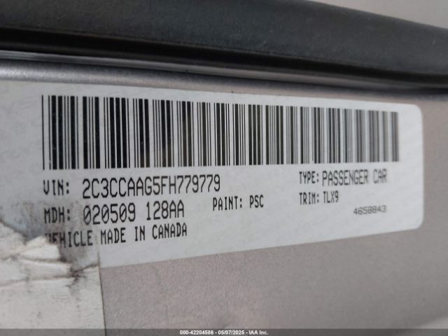 2015 CHRYSLER 300 2C3CCAAG5FH779779 Photo 8