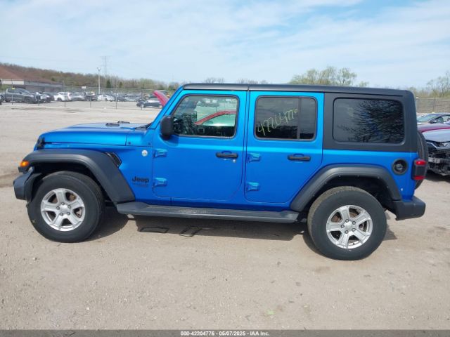 1C4HJXDG4MW743151 Jeep Wrangler Unlimited Sport S 4x4