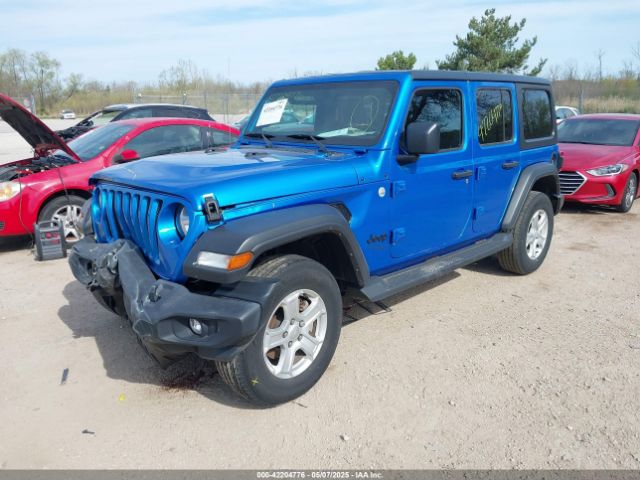 1C4HJXDG4MW743151 Jeep Wrangler Unlimited Sport S 4x4