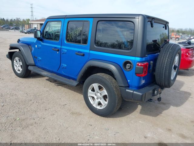 1C4HJXDG4MW743151 Jeep Wrangler Unlimited Sport S 4x4