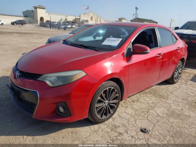 5YFBURHE0FP260415 Toyota Corolla S Plus