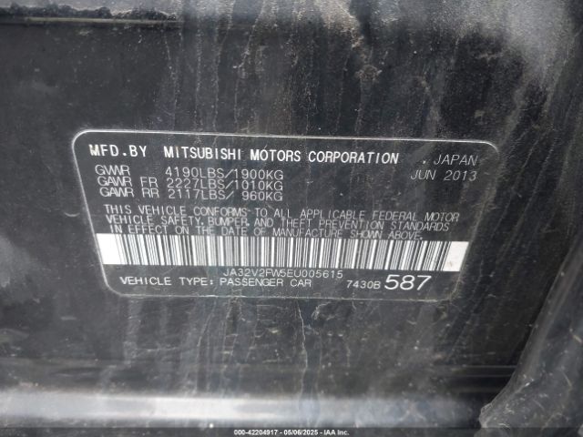 JA32V2FW5EU005615 Mitsubishi Lancer Se