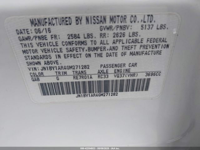 JN1BY1AR4GM271282 Infiniti Q70 3.7x