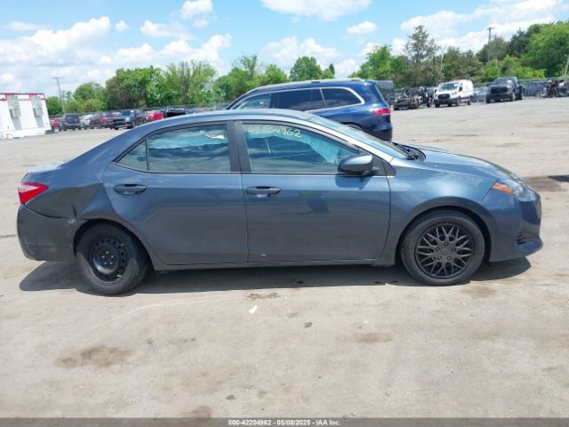 2T1BURHEXKC125758 Toyota COROLLA LE
