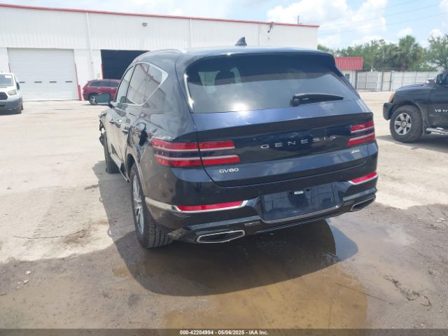 KMUHBDSB8RU204289 Genesis Gv80 2.5t Awd