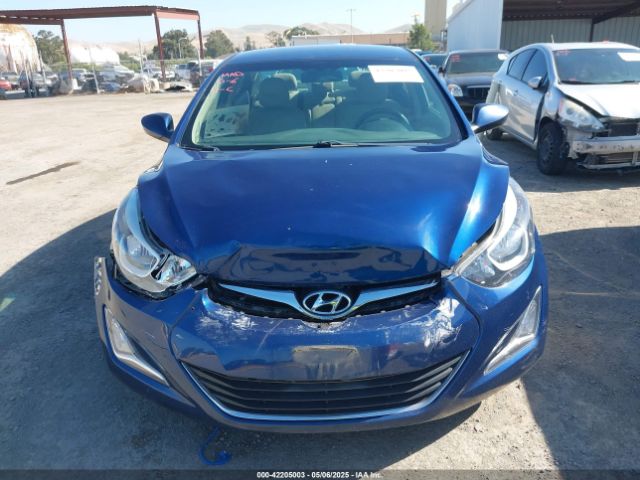 5NPDH4AE9FH602189 Hyundai ELANTRA SE