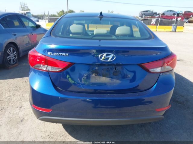 5NPDH4AE9FH602189 Hyundai ELANTRA SE