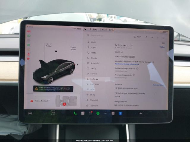 5YJ3E1EA8JF023664 Tesla Model 3 Long Range/mid Range