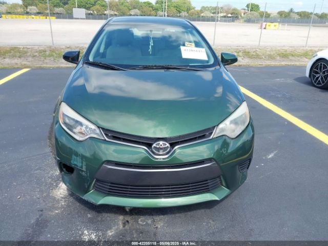 2T1BURHE8FC464122 Toyota COROLLA LE