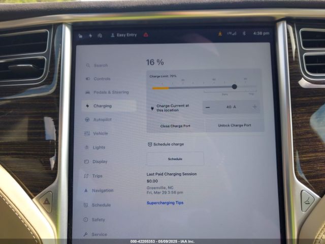 5YJSA1E25GF131491 Tesla Model S 60d/70d/75d/85d/90d
