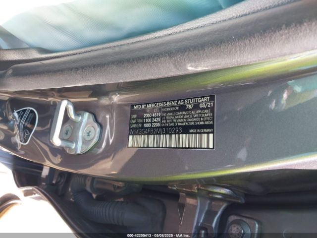 W1K3G4FB2MJ310293 Mercedes-Benz A 220 4matic