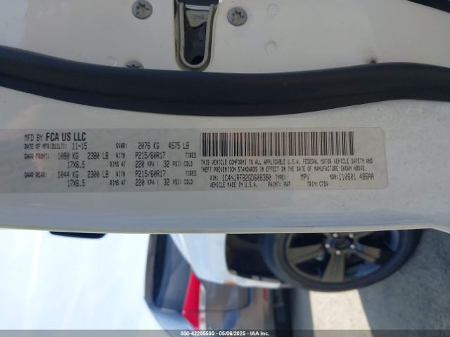 1C4NJRFB2GD608380 Jeep Patriot Latitude