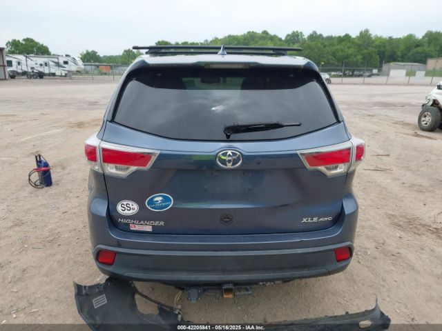5TDJKRFH8FS183878 Toyota Highlander Xle V6