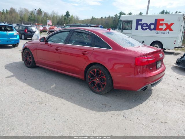 2013 AUDI A6 WAUHGBFC4DN004599 Photo 2