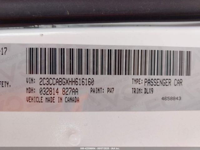 2017 CHRYSLER 300 2C3CCABGXHH616160 Photo 8
