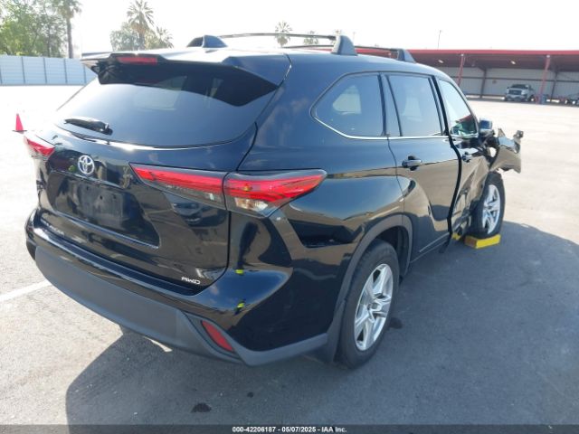 5TDCZRBH1MS558663 Toyota Highlander L