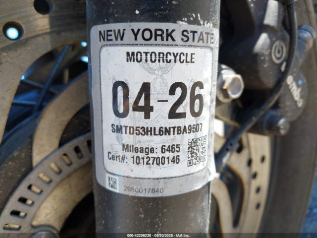 2022 TRIUMPH MOTORCYCLE BONNEVILLE SMTD53HL6NTBA9507 Photo 9
