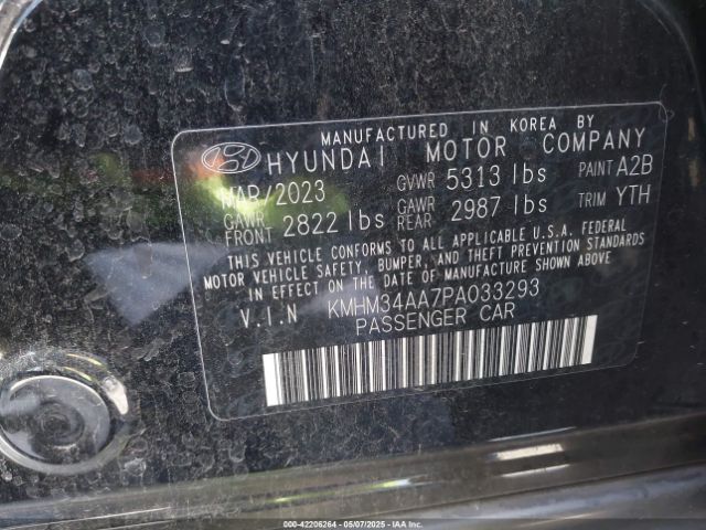 2023 HYUNDAI IONIQ 6 KMHM34AA7PA033293 Photo 8