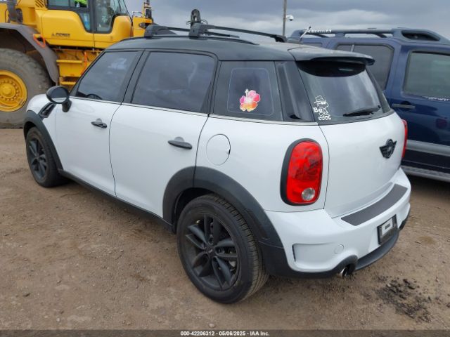 2011 MINI COOPER S COUNTRYMAN WMWZC3C55BWL78626 Photo 2