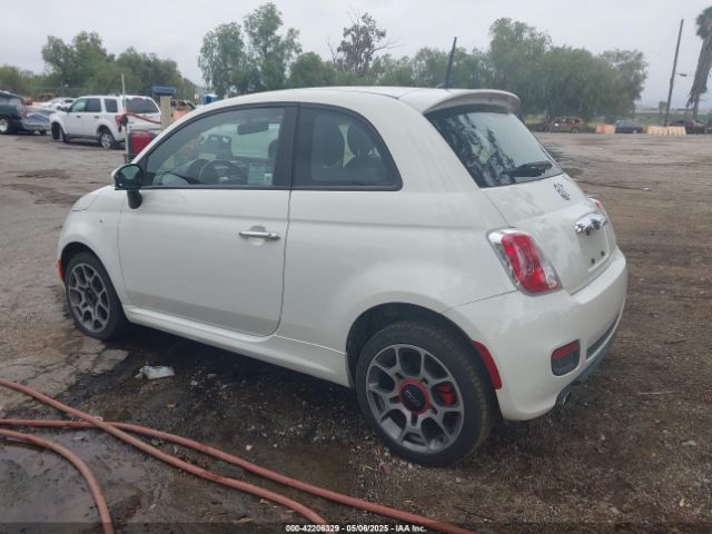 2012 FIAT 500 3C3CFFBR9CT360986 Photo 2