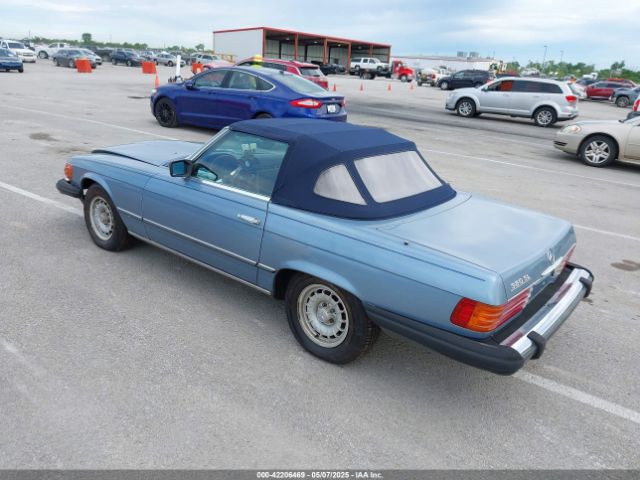 1985 MERCEDES-BENZ 380 WDBBA45C7FA020232 Photo 2