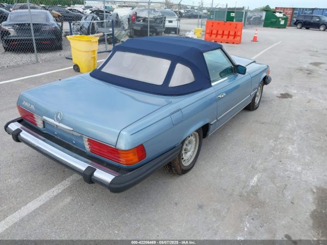 1985 MERCEDES-BENZ 380 WDBBA45C7FA020232 Photo 3
